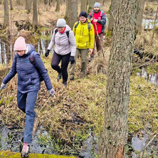 Marsz nie był łatwy, ale widoki piękne. Udało się pokonać 15 km 