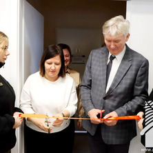 Uroczyste otwarcie nowej pracowni. Doposażona w ramach projektu