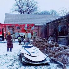 Pożar sadzy w przewodzie kominowym. Interweniowali strażacy