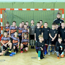 Porządny wysiłek młodych piłkarzy. Zajęcia i sparing