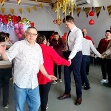 Zabawa walentynkowo-karnawałowa. Dzień pełen radości