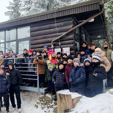 Zimowy obóz sportowy. Zawodnicy Dębu Potulice w górach