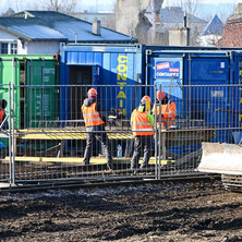 Ruszyła budowa przystanku. Dwa perony z wiatami