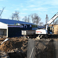 Trwa budowa amfiteatru. Roboty nabrały tempa <font color=