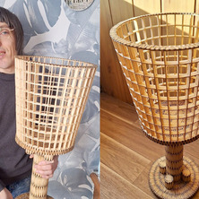 Nowy pomysł -  nowe dzieło. Puchar z 5000 zapałek