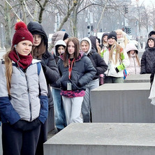 Uczniowie na targach 