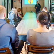 Uczniowie z wizytą w muzeum. Wirtualny spacer po mieście