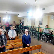 Uroczyste nabożeństwa. Wspólna modlitwa w kaplicy