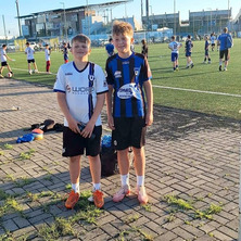 Trening pod okiem szkoleniowców. Godnie reprezentowali klub