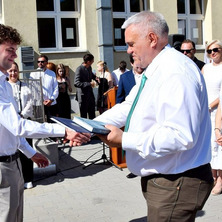Uroczyste rozdanie świadectw. Nadszedł czas wakacji