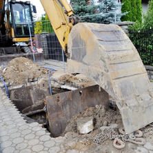 Prace po awarii kanalizacji. Potrwają jeszcze kilka tygodni